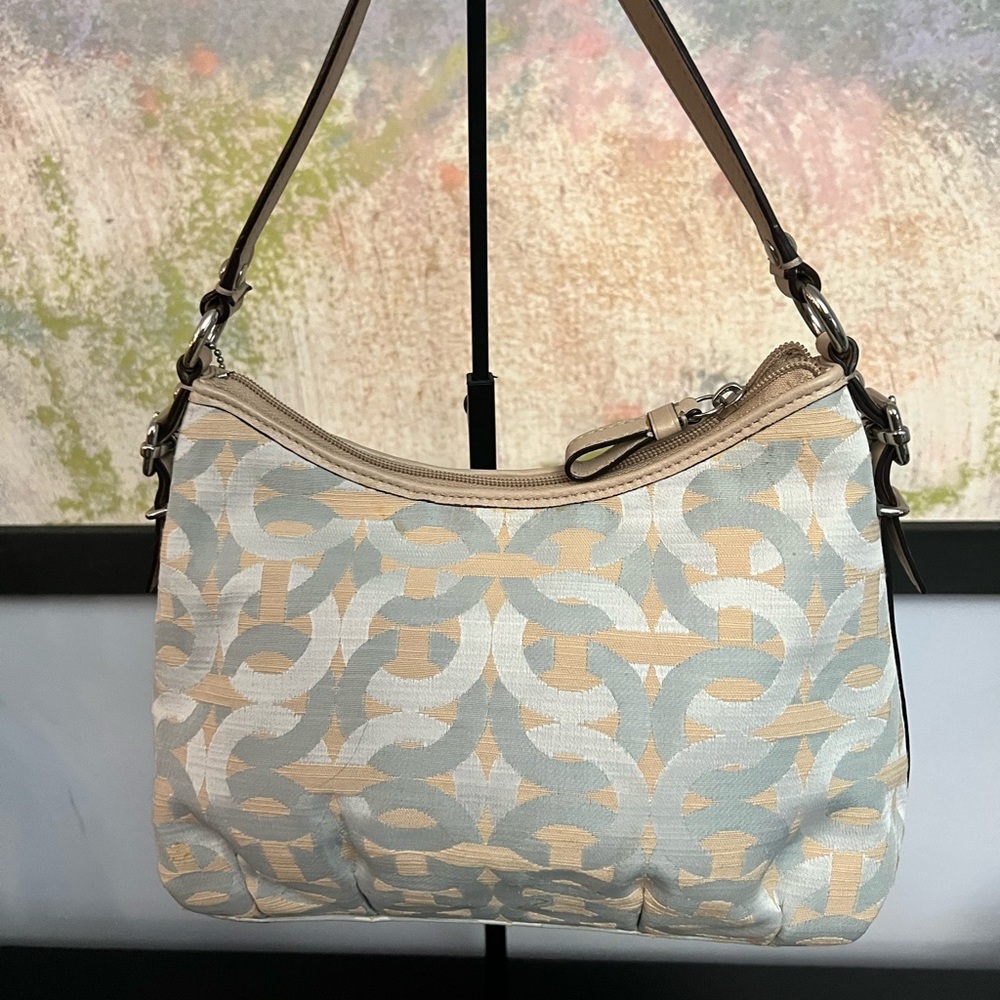 Coach Op Art Sufflette Small Bag - Picture 6 of 11